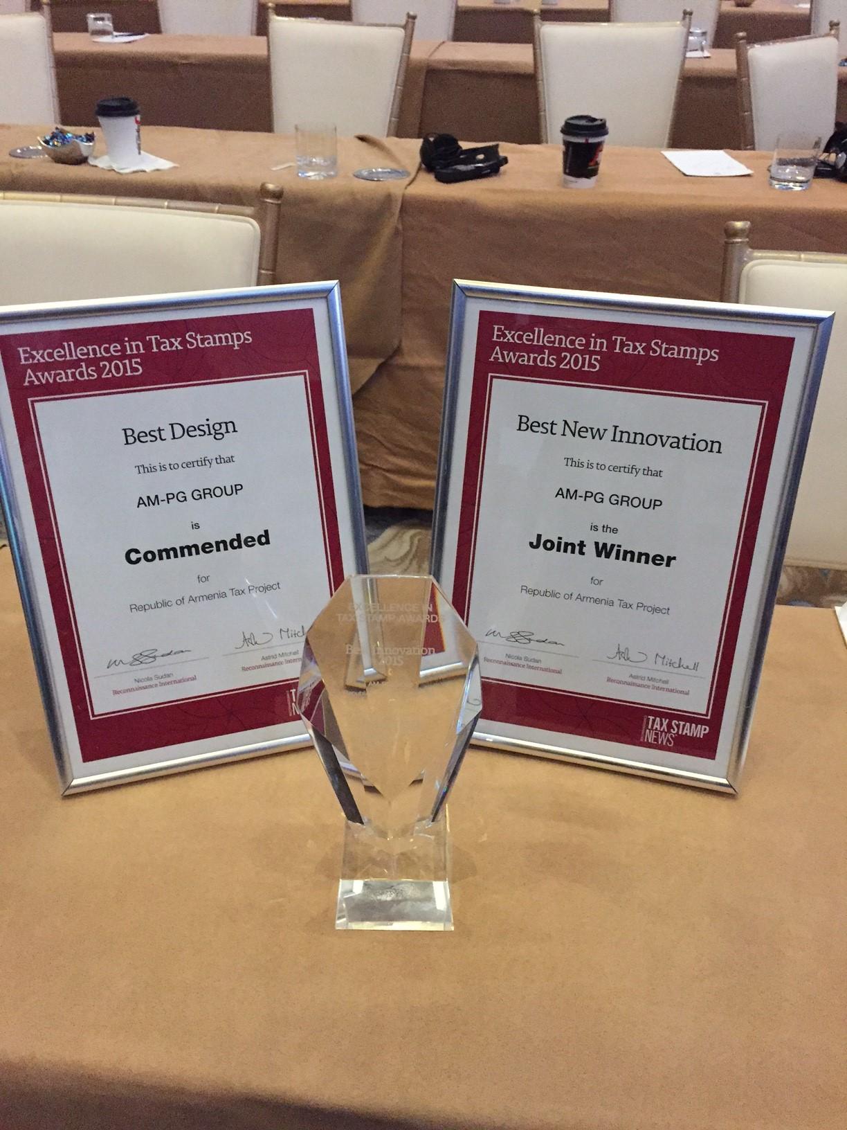 Best New Innovation and Best Design 2015